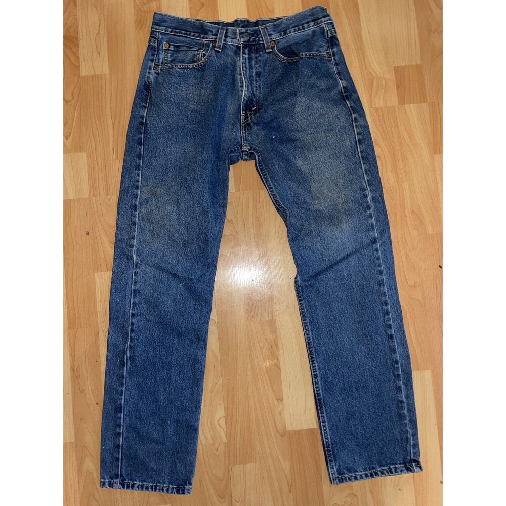 Levi’s 505 Jeans Mens 33x32 Medium Wash Straight Leg Classic Fit Denim